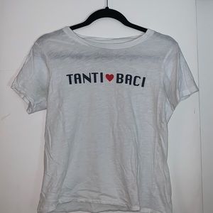 J. Crew Tanti Baci tee